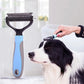 Pro Deshedding Brush for Cats & Dogs