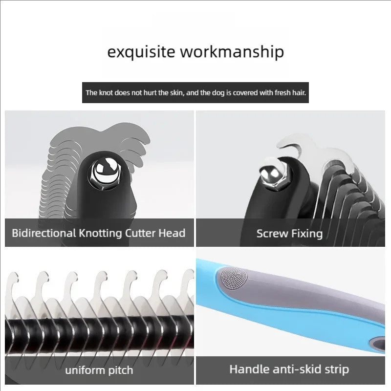 Professional Pet Deshedding Brush