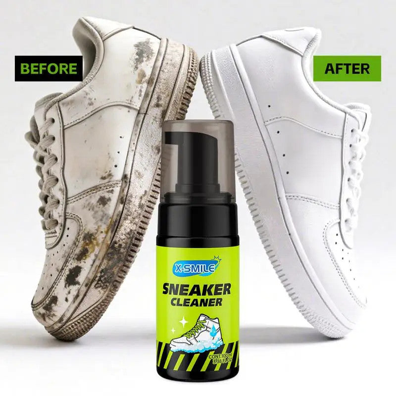 Shoe Cleaning Kit – Premium Foam Sneaker Cleaner with Brush, Wipes & Microfiber Cloth