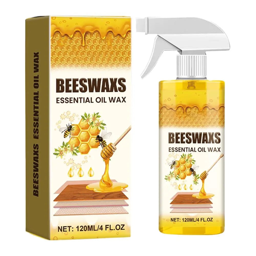 Beeswax Wood Polish Spray for Furniture & Floors