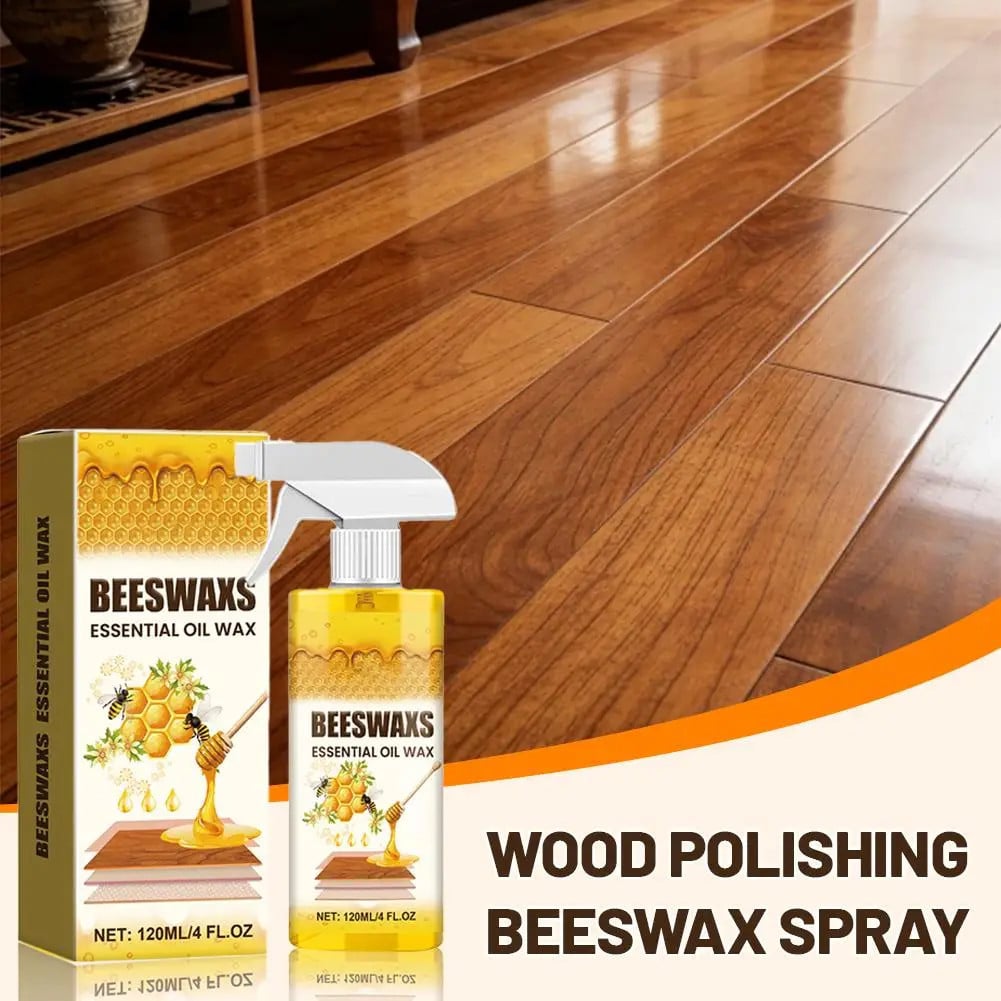 Beeswax Wood Polish Spray for Furniture & Floors