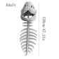 Cute Realistic Dinosaur Skeleton Plush Toy
