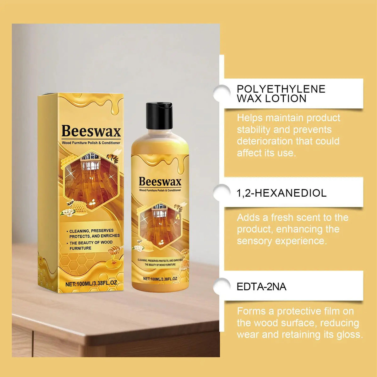 Wood Polishing Beeswax