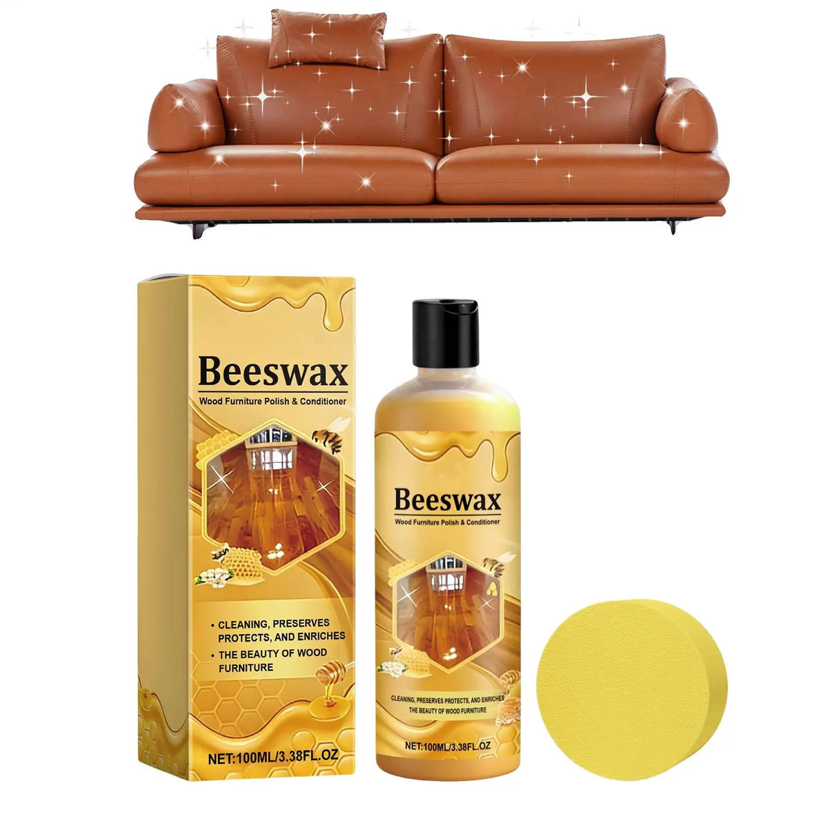 Wood Polishing Beeswax