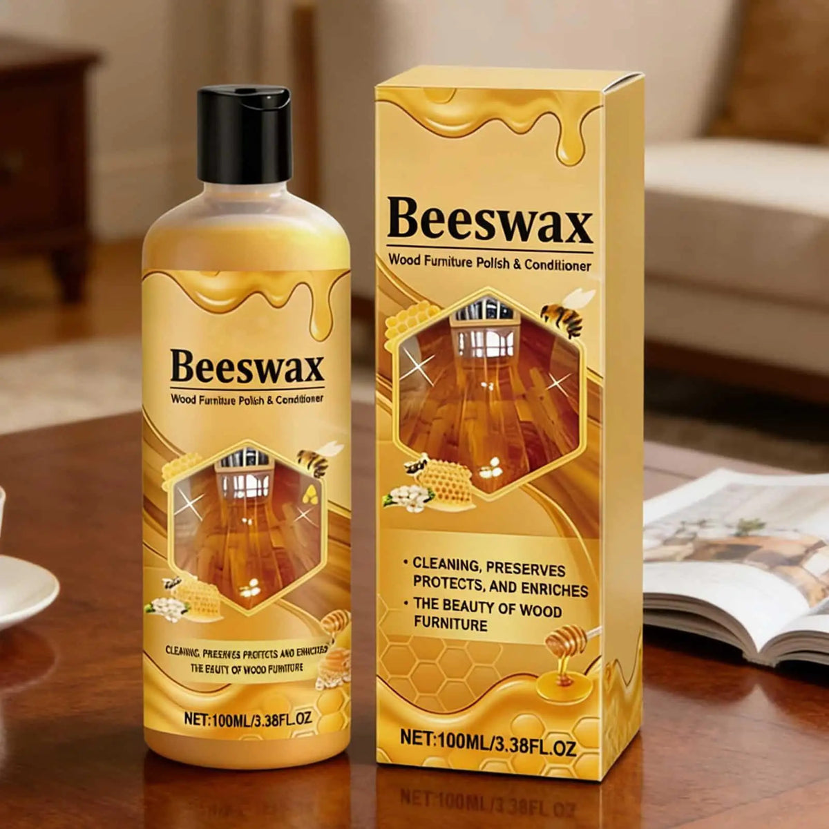 Wood Polishing Beeswax