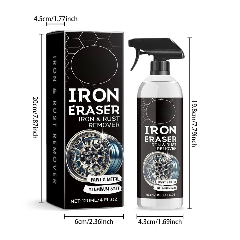 Car Rust Remover Spray Powerful Iron Powder