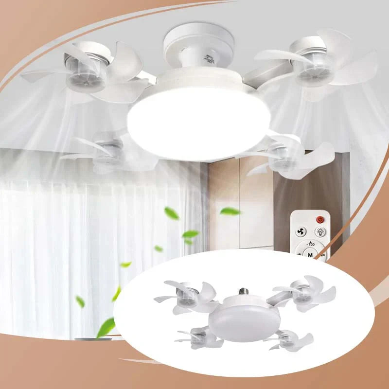 Bayonet Led Ceiling Fans with Lights and Remote 3