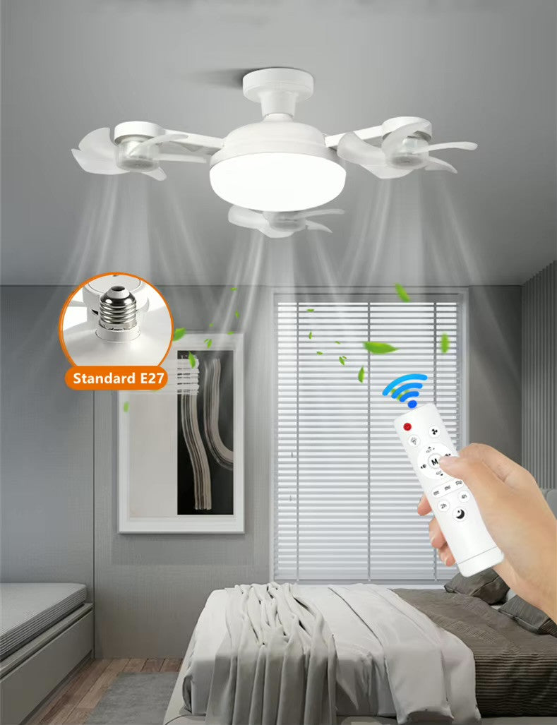 Bayonet Led Ceiling Fans with Lights and Remote 3