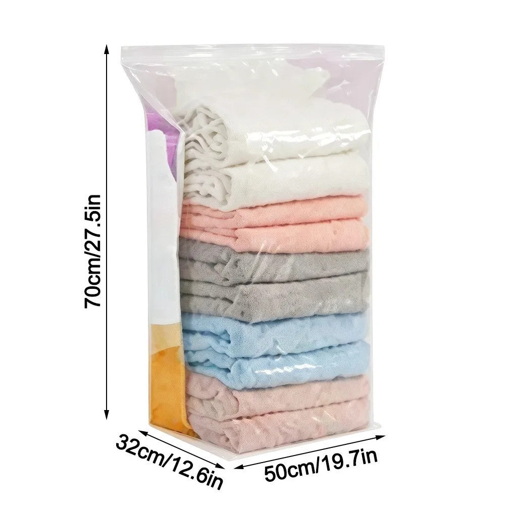 1PC Vacuum Compression Bags No Pump Needed