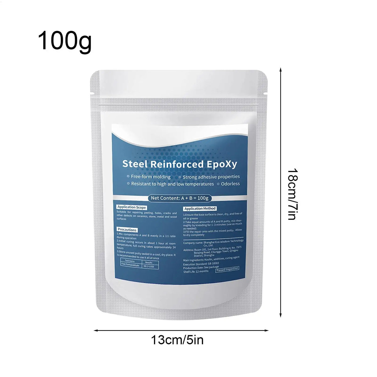 Steel Reinforced Epoxy Putty – Waterproof Metal Repair Clay