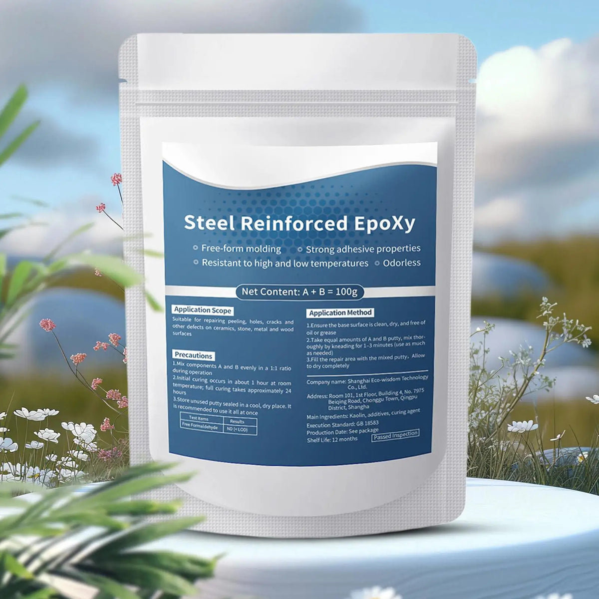 Steel Reinforced Epoxy Putty – Waterproof Metal Repair Clay