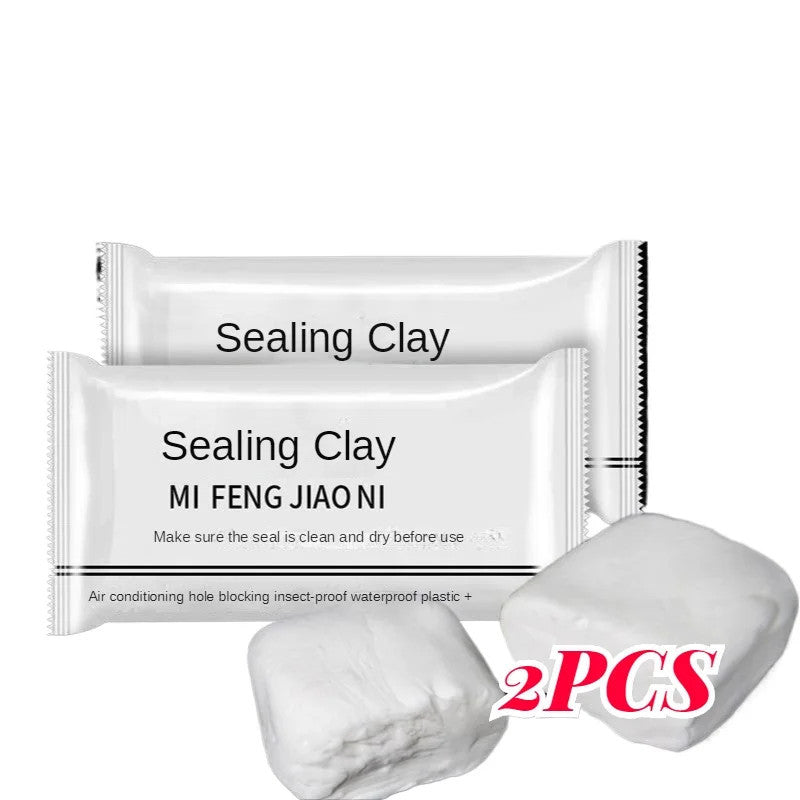 2PCS Waterproof AC Wall Hole Sealing Putty