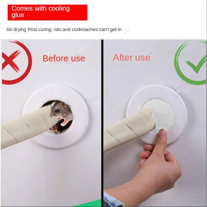 2PCS Waterproof AC Wall Hole Sealing Putty