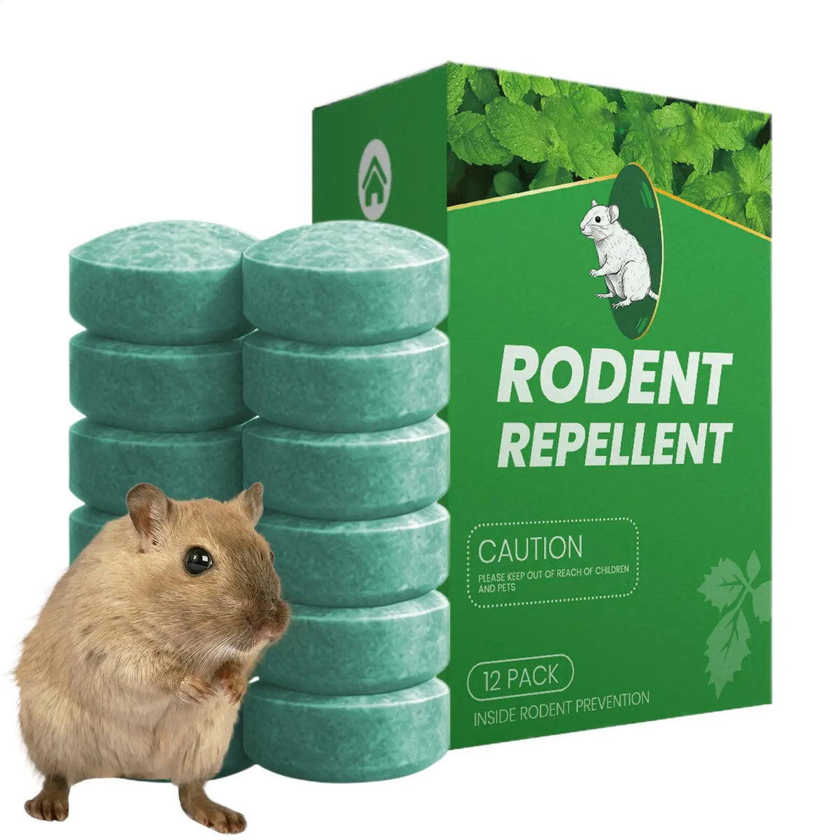 12-Pack Rodent Repellent Balls 🍀