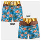 Fun Beach Party Swim Trunks For Men 3D Print Fun Gift