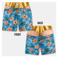 Fun Beach Party Swim Trunks For Men 3D Print Fun Gift