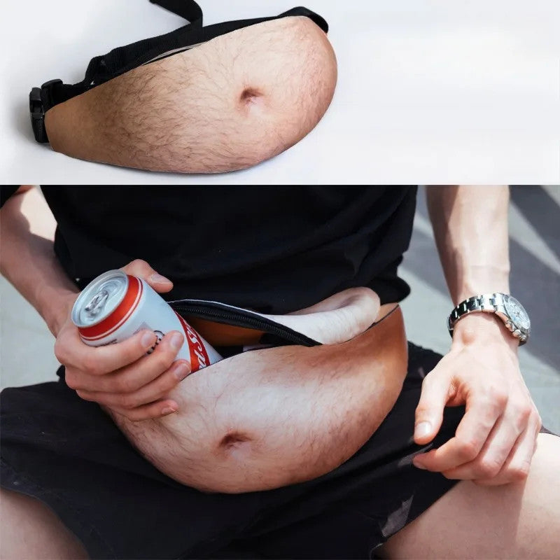 Funny Dad Bod Belly Fanny Pack