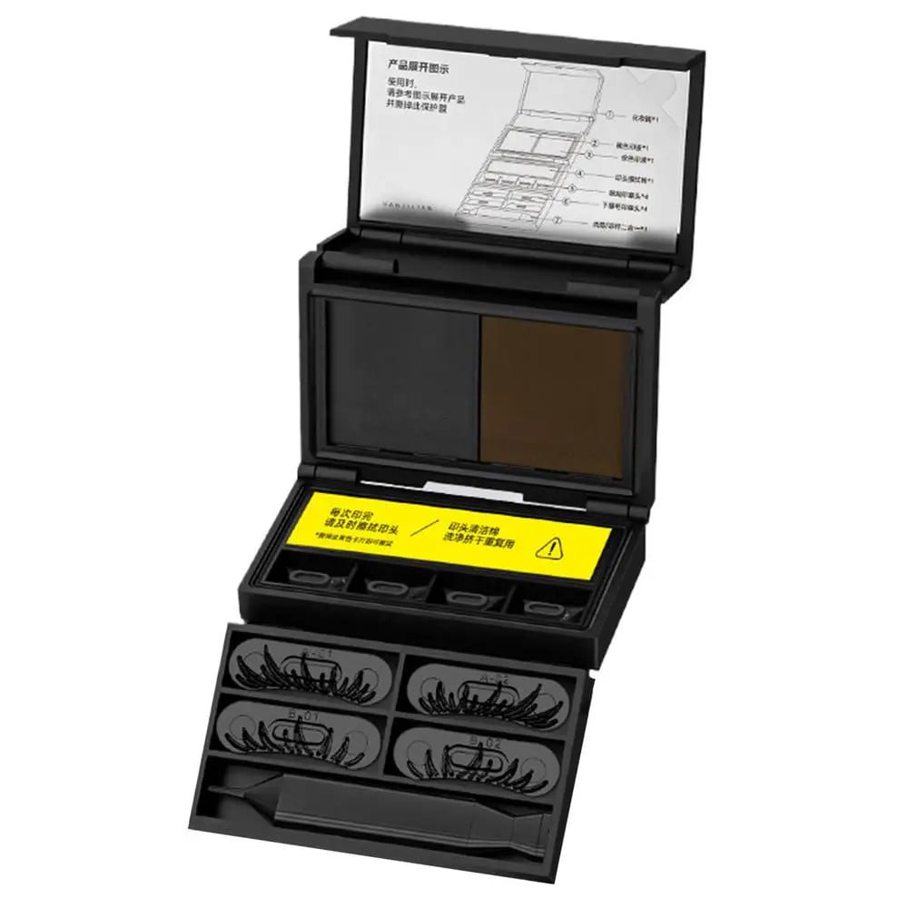 Waterproof Eyelash Stamp Makeup Kit