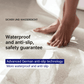 500g Water-based Self-Leveling Epoxy Floor Paint Wear-Resistant Anti-Slip Colored Sand Imitation Marble Paint with Hardener