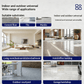 500g Water-based Self-Leveling Epoxy Floor Paint Wear-Resistant Anti-Slip Colored Sand Imitation Marble Paint with Hardener