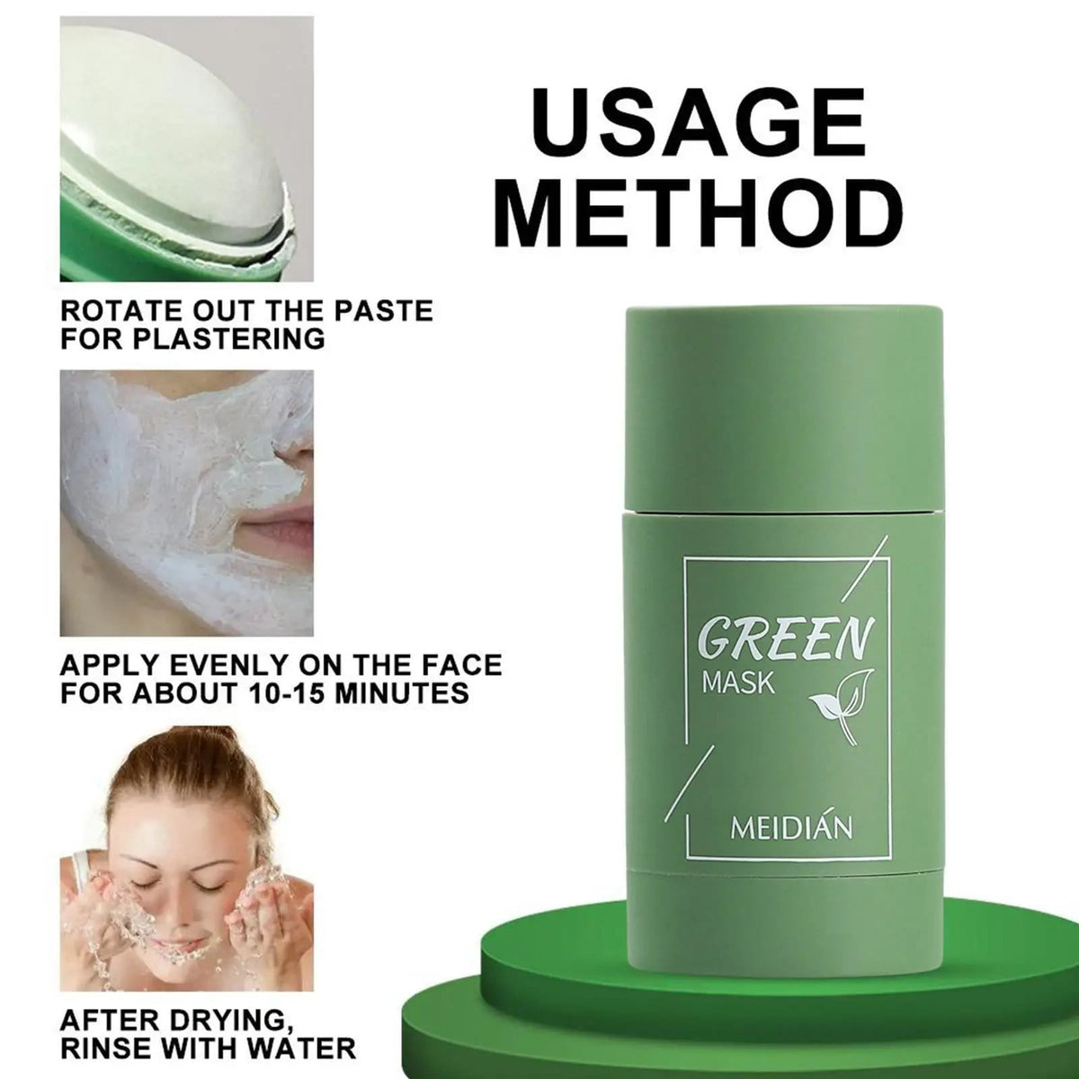 Green Tea Cleansing Mask Stick