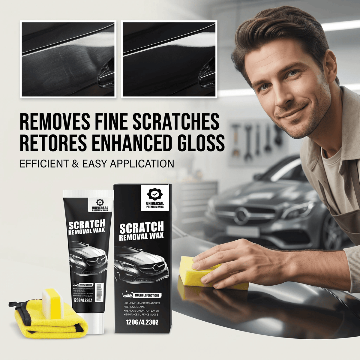 Car Scratch Repair & Polish Kit