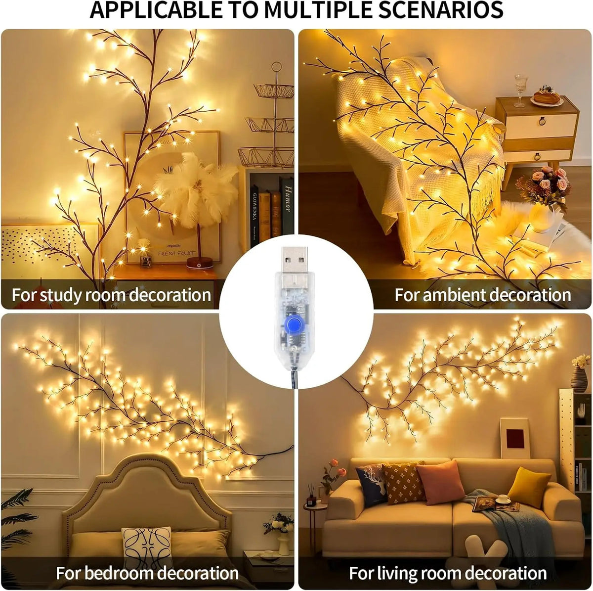 Christmas Wall Light for Cozy Homes
