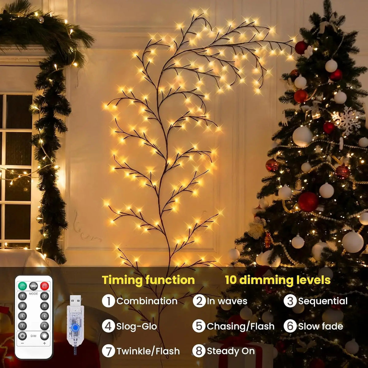 Christmas Wall Light for Cozy Homes