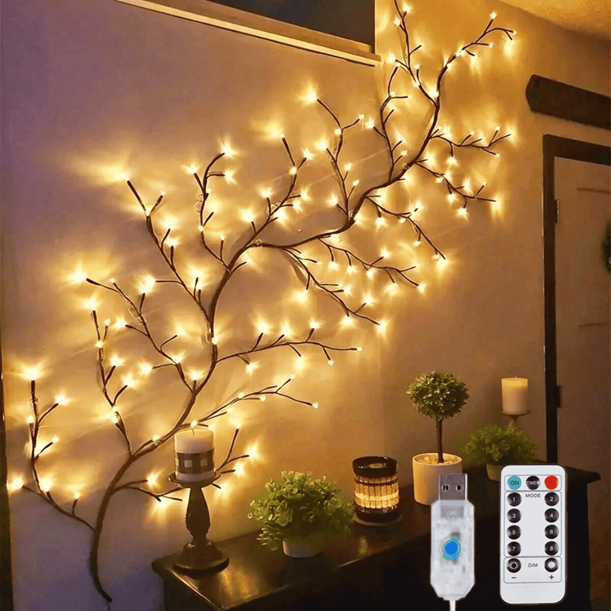 Christmas Wall Light for Cozy Homes
