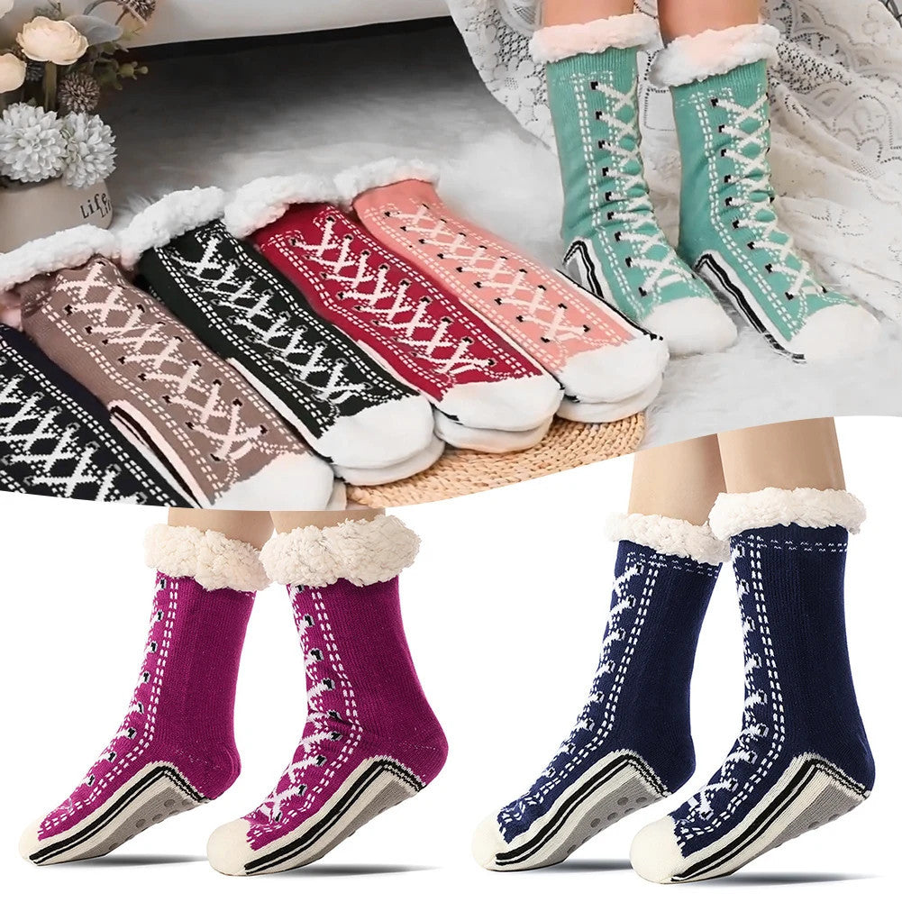 Cozy Fuzzy Slipper Socks