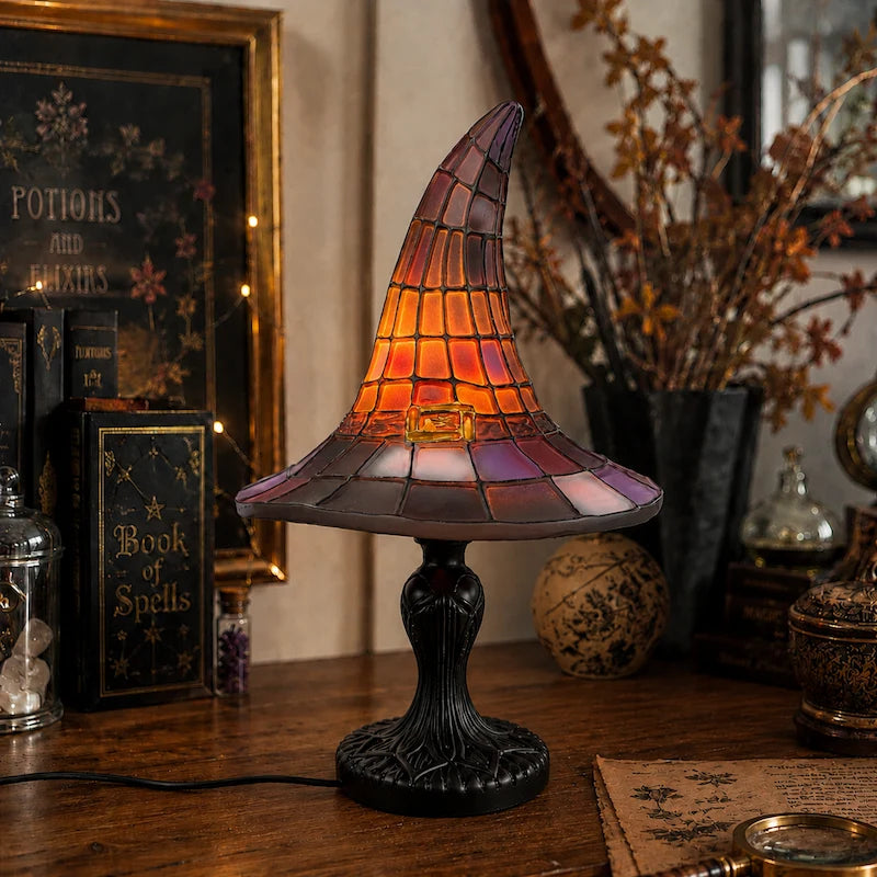 Witch Hat Mosaic Table Lamp - image 6