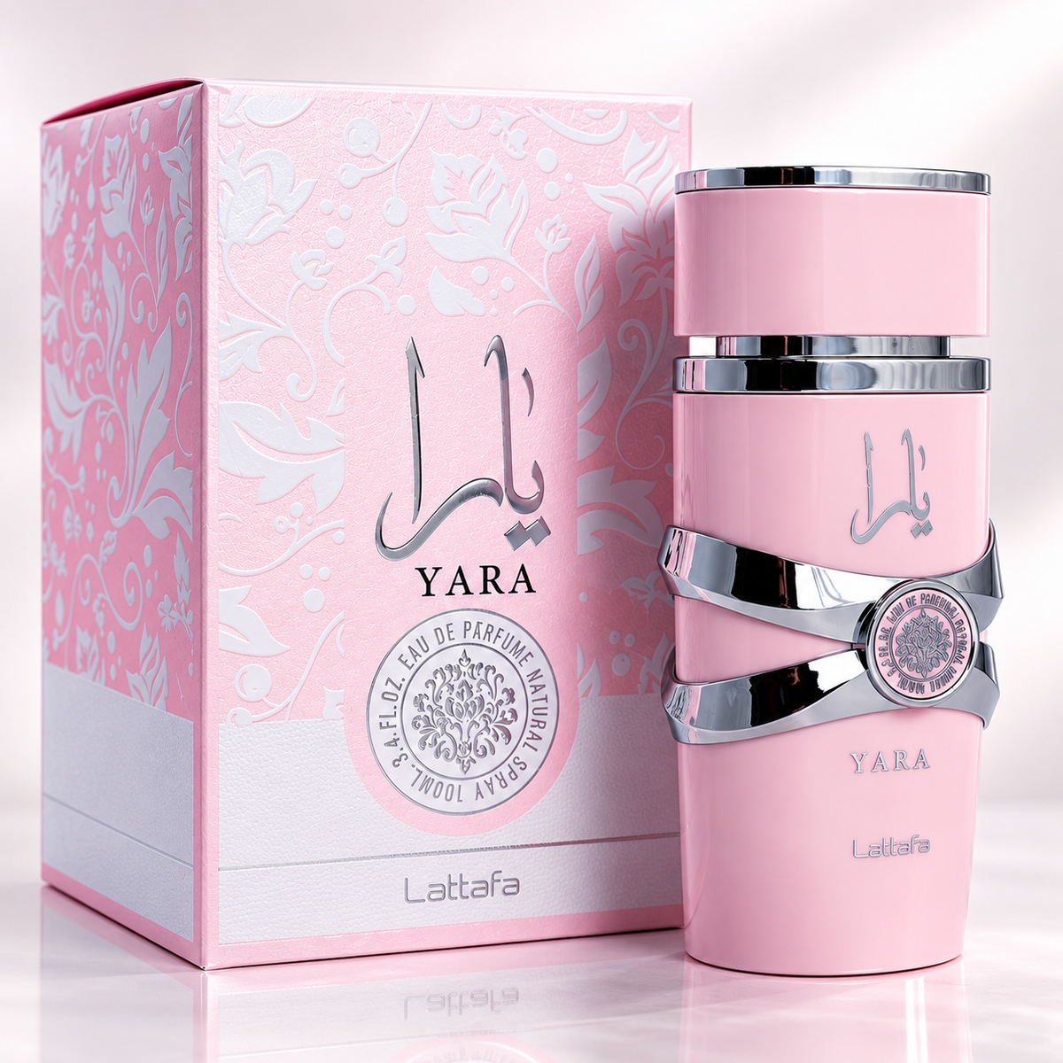 Lattafa Yara for Women Eau de Parfum Spray, 3.40 Ounce / 100 ml