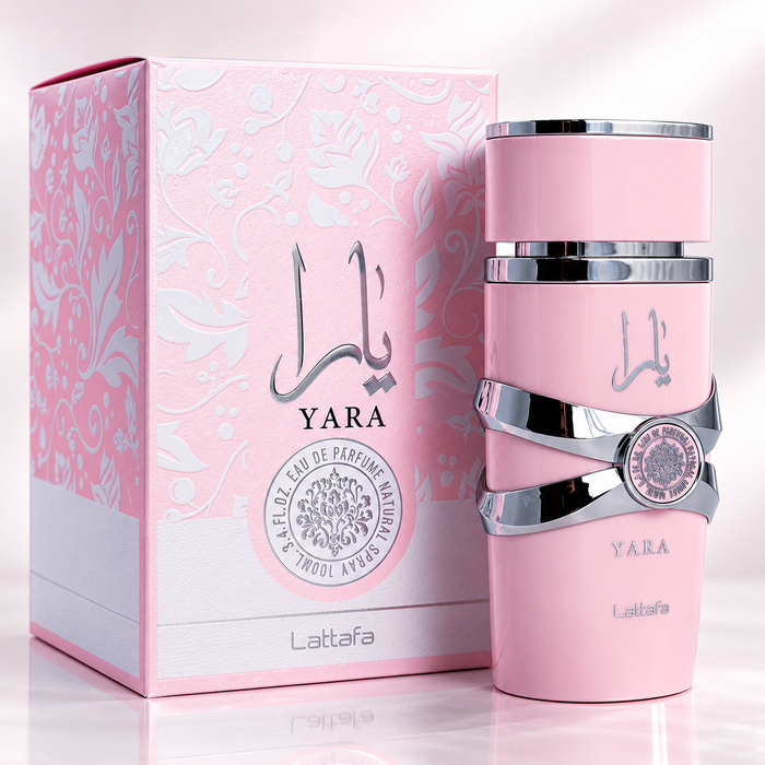 Lattafa Yara for Women Eau de Parfum Spray, 3.40 Ounce / 100 ml