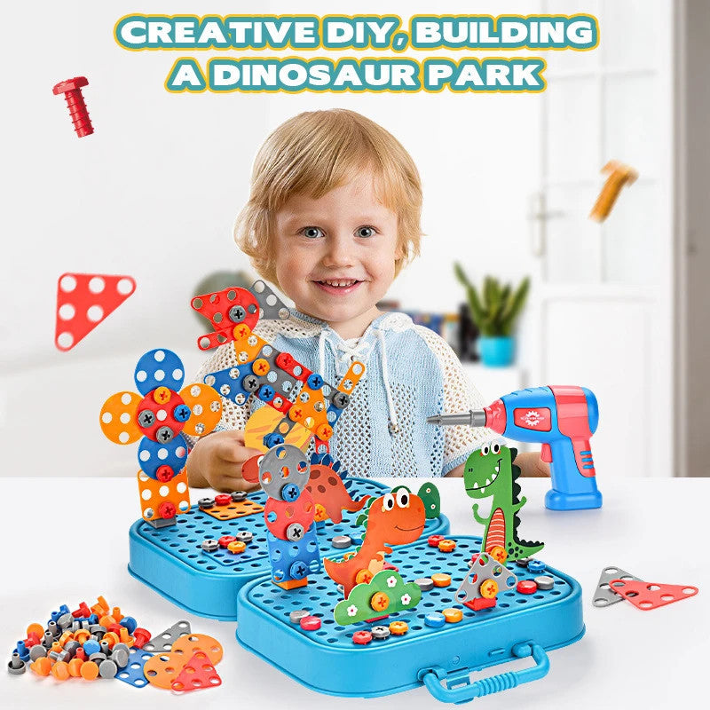 3D Dino Drill Playset