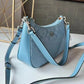 NWT Coach Teri shoulder Bag signature Chambray Light Blue CH139 New Outlet