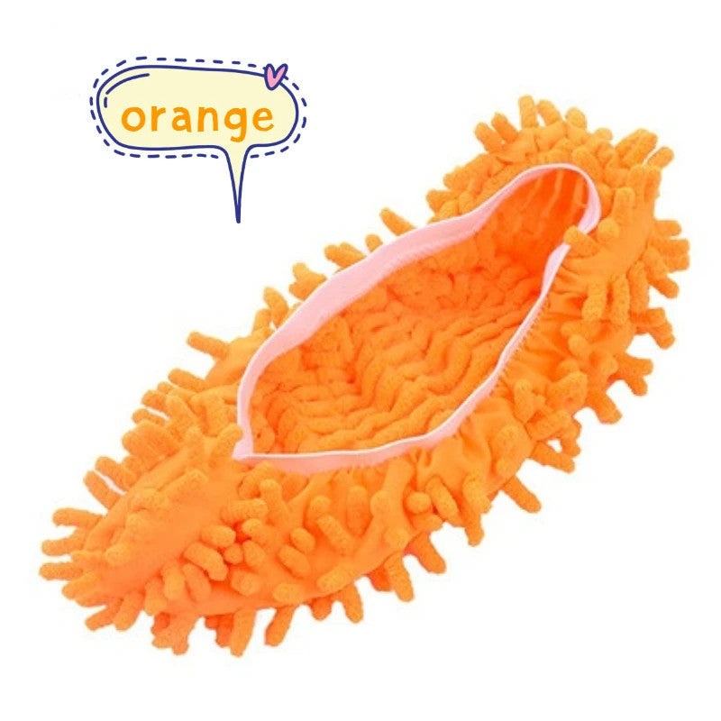 2pcs Multifunction Floor Dust Cleaning Slippers