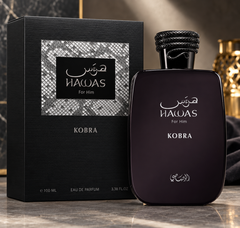 Rasasi Hawas Kobra Men 3.4 oz 100 ml Eau De Parfum EDP Spray New In Box