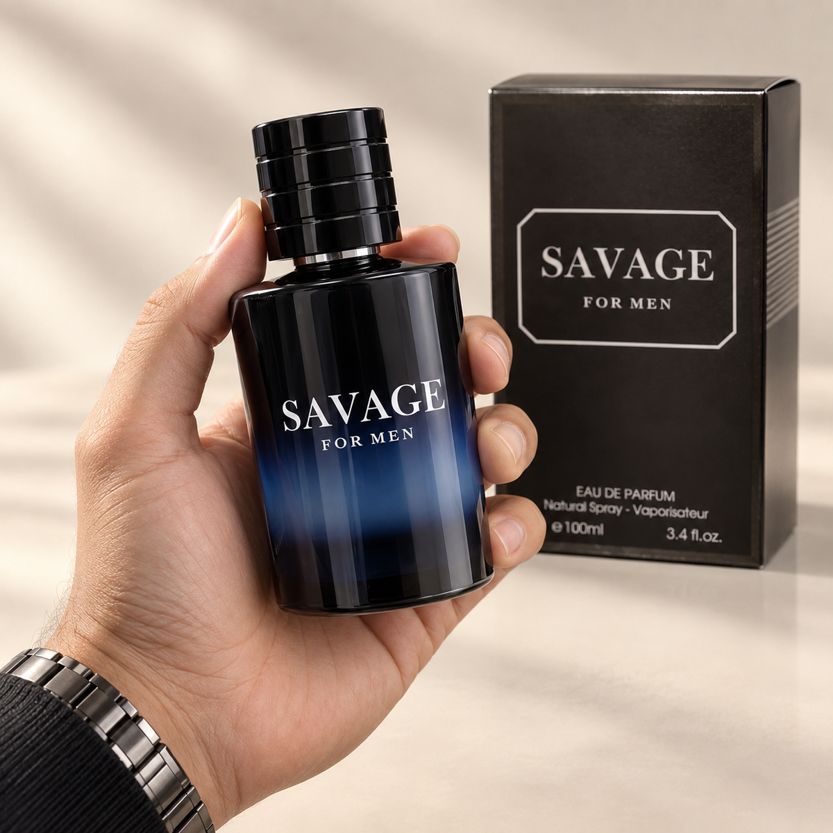 Savage for Men Eau de Parfum Impression Spray 3.4 oz / 100ml