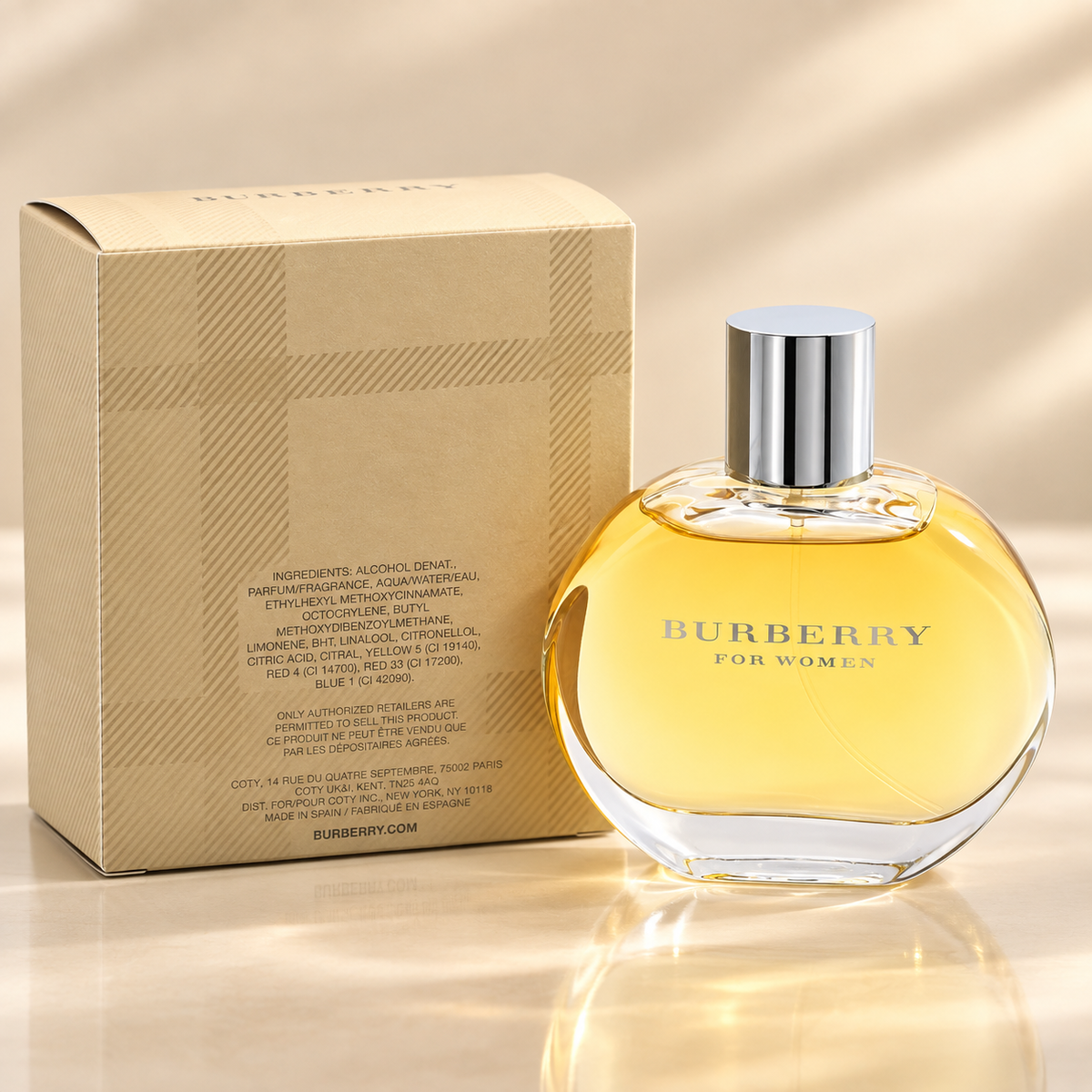 BURBERRY CLASSIC by Burberry Perfume for Women EDP 3.3 / 3.4 oz New In Box