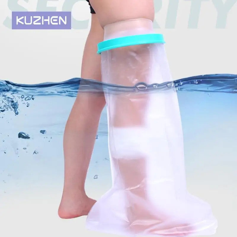 Waterproof Cast & Wound Protector – Blue Shower Cover