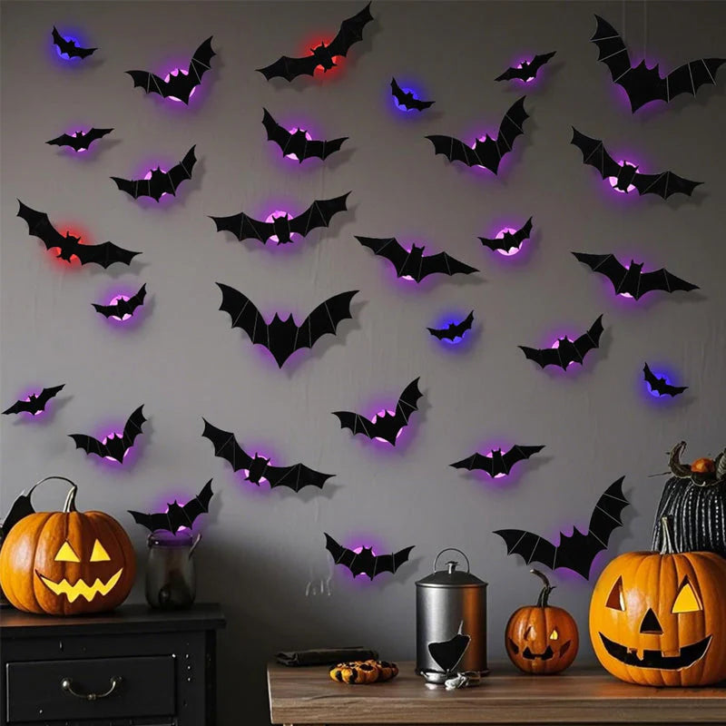 LED Glowing Bats Set - image 4