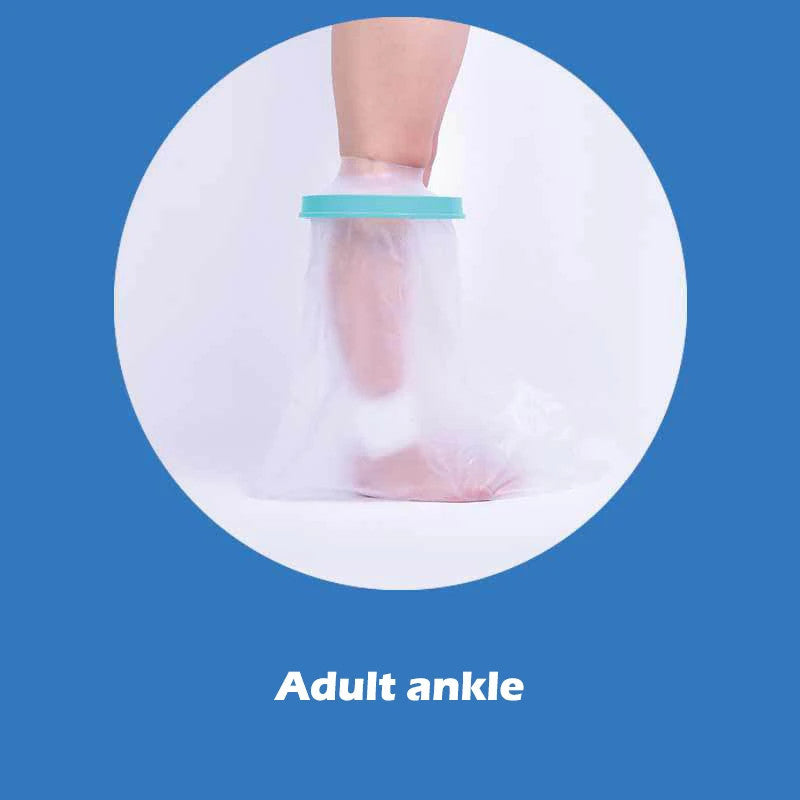 Waterproof Cast & Wound Protector – Blue Shower Cover