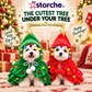 Festive Christmas Tree Dog Costume