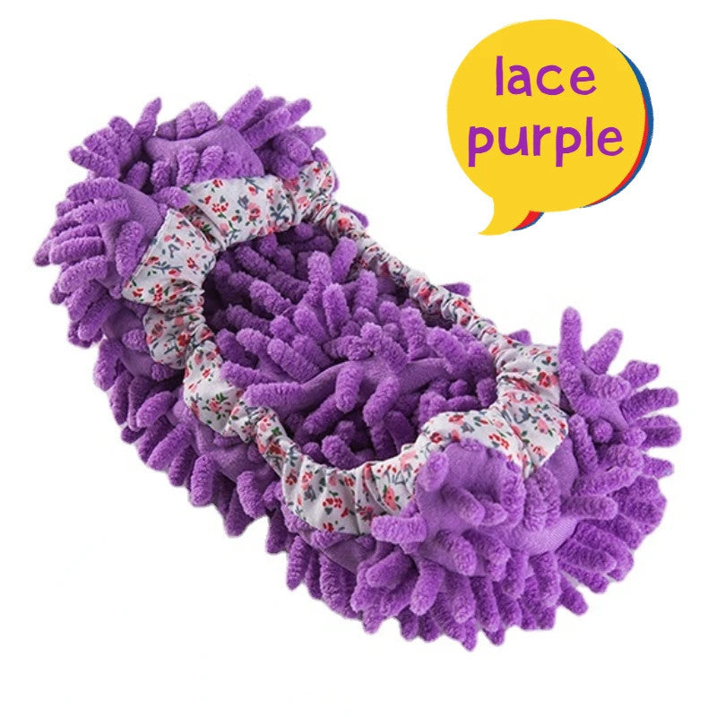 2pcs Multifunction Floor Dust Cleaning Slippers