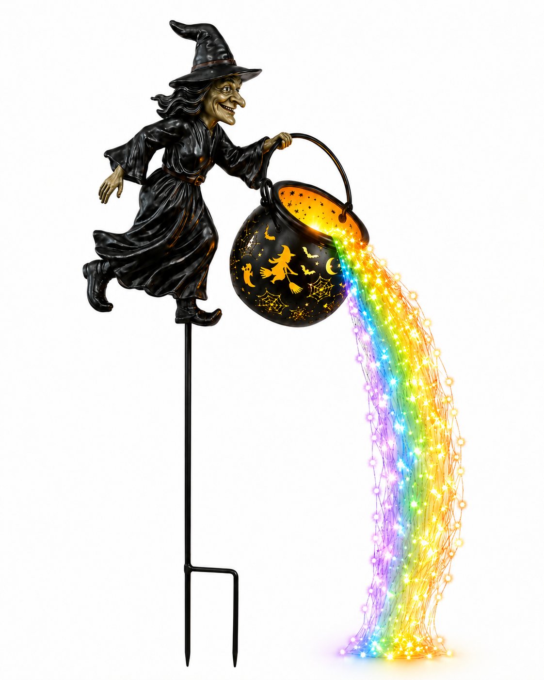 Witch Potion Waterfall Garden Light - image 8