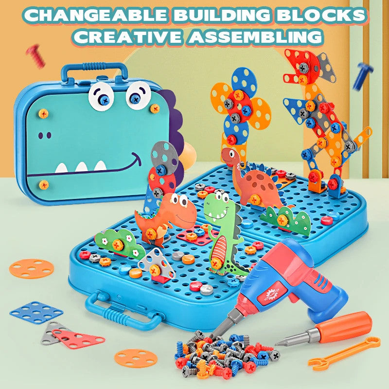 3D Dino Drill Playset
