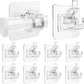 Nail-Free Curtain Clamp Rods