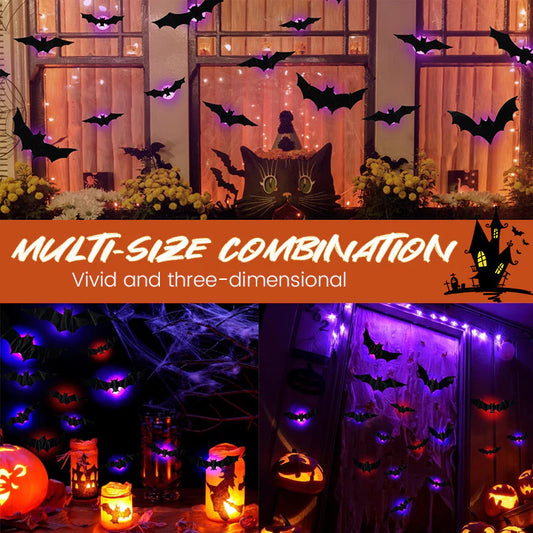 LED Glowing Bats Set - image 2