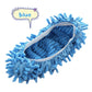 2pcs Multifunction Floor Dust Cleaning Slippers