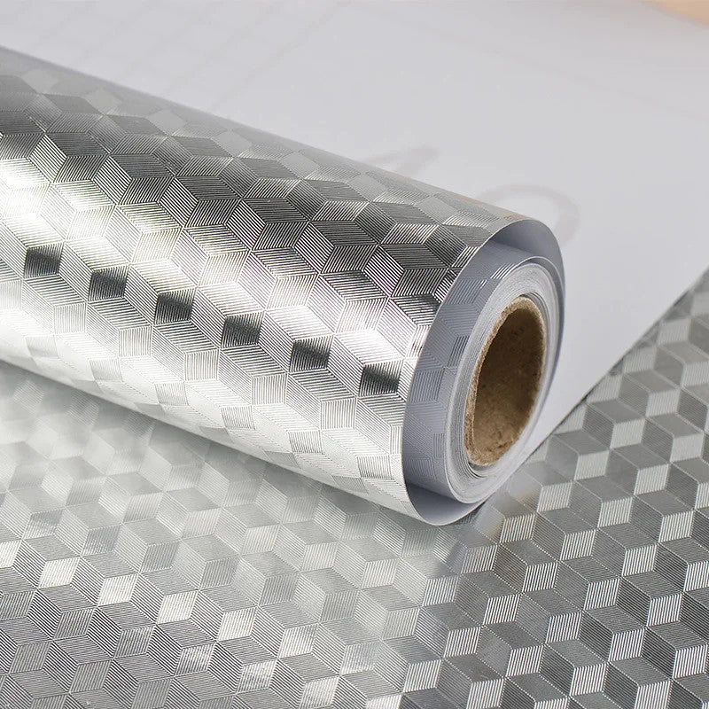 Self adhesive Kitchen Stickers Aluminum Foil